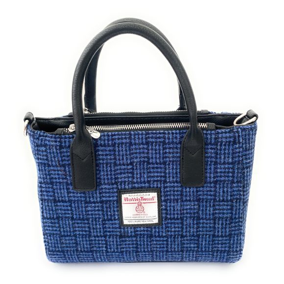 Harris Tweed Tote 'Brora' - Small C B) - Picture 1 of 8